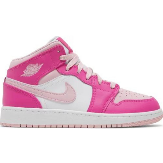 Jordan 1 Mid 'Fierce Pink' Youth/ Wmns